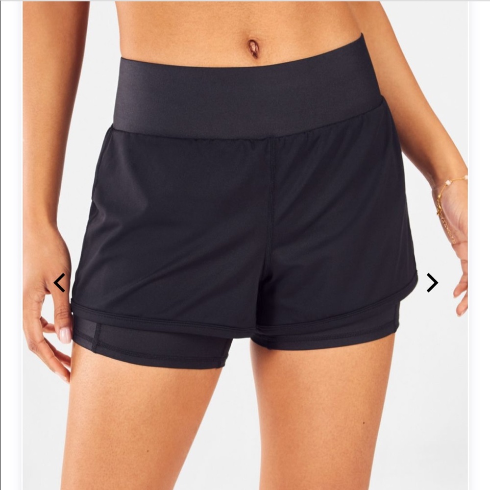 Fabletics black shorts